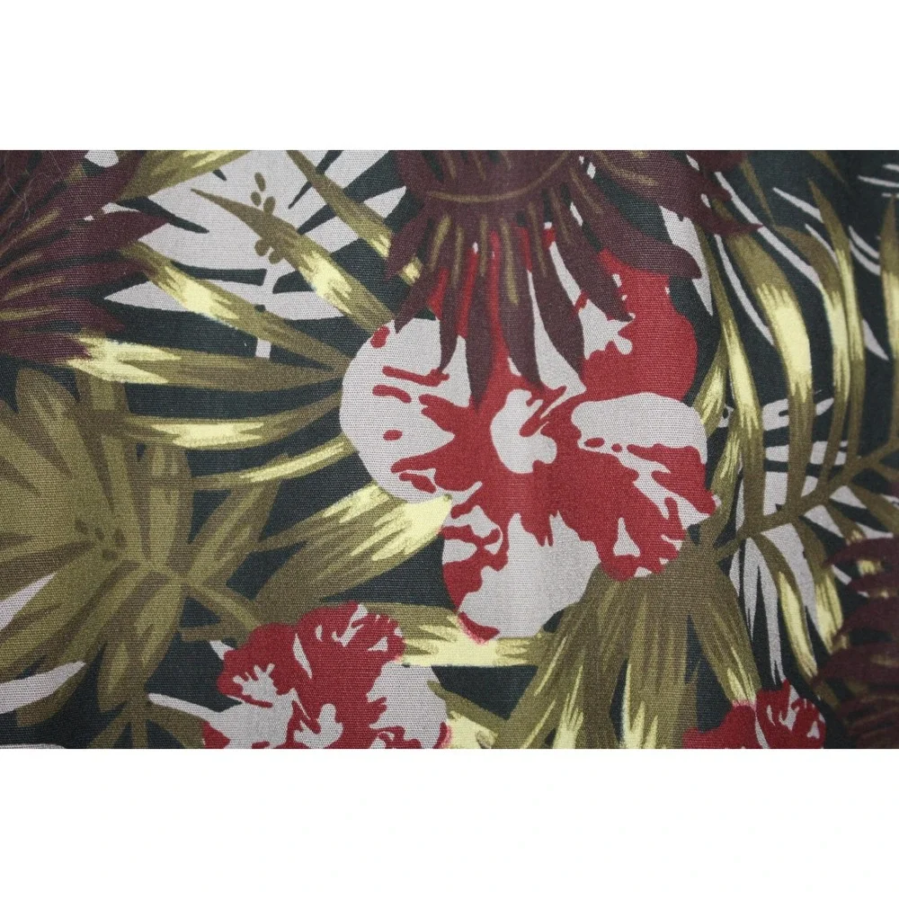 Guess Shorts Men's Medium Multicolor Button Up Tropical Aloha Beach Casual Top